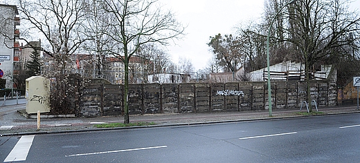 Alte Mauer an der Gotenstraße
