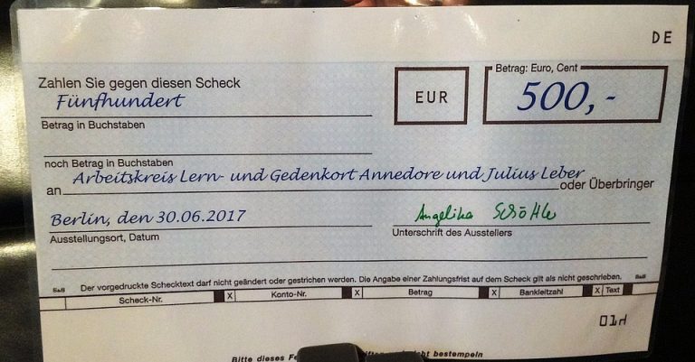 Förderpreis für den Arbeitskreis „Lern- und Gedenkort Annedore und Julius Leber“