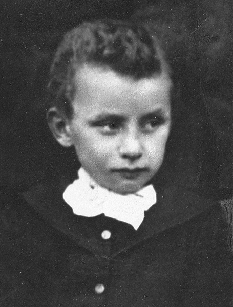 Portraitfoto von Julius Leber als kleines Kind
