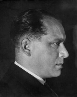 Portrait von Julius Leber im Profil